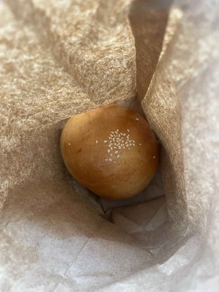 A warm bao bun from HoneyBoba